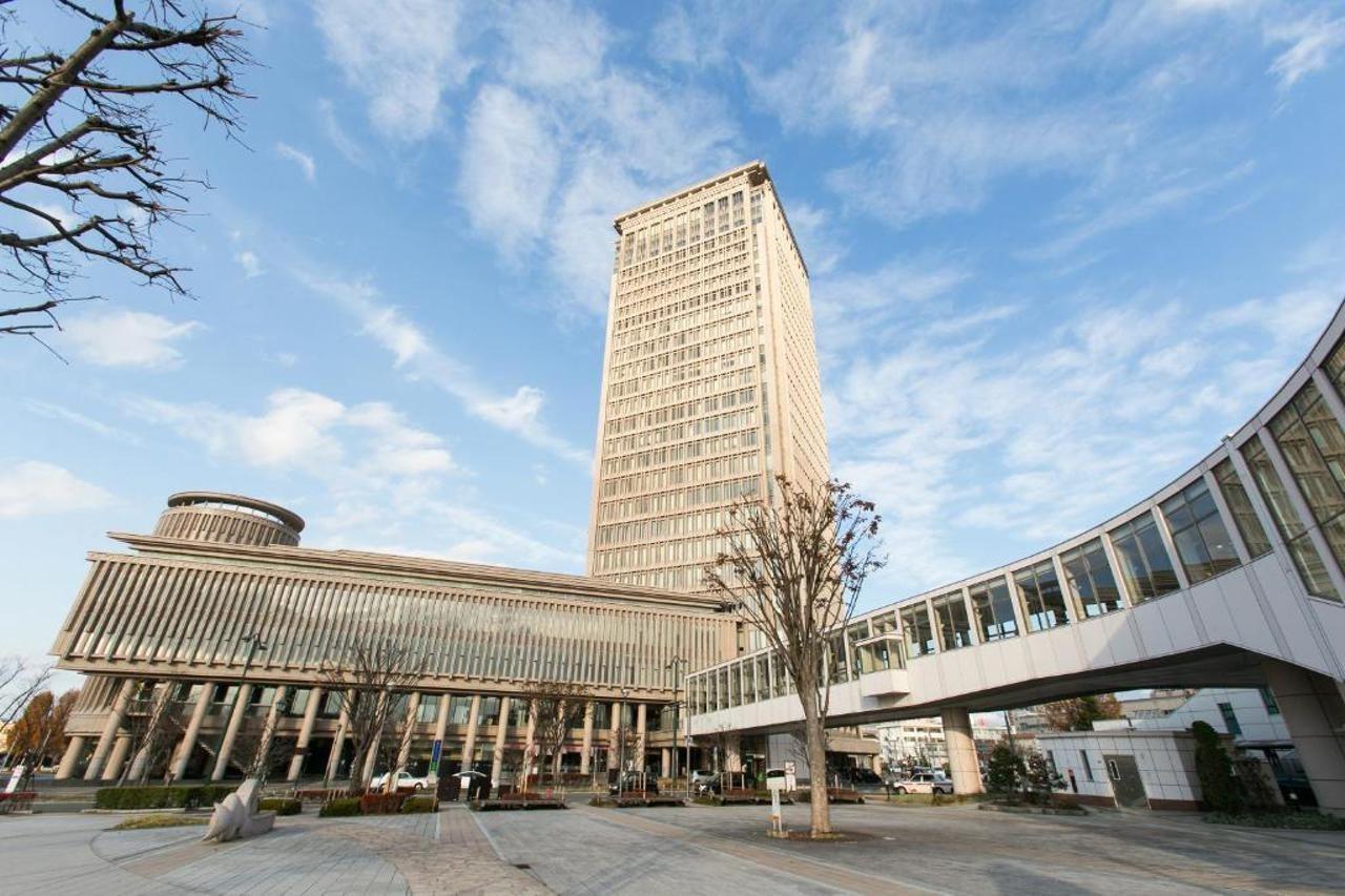 Yamagata Eki Nishiguchi Washington Hotel Exterior photo