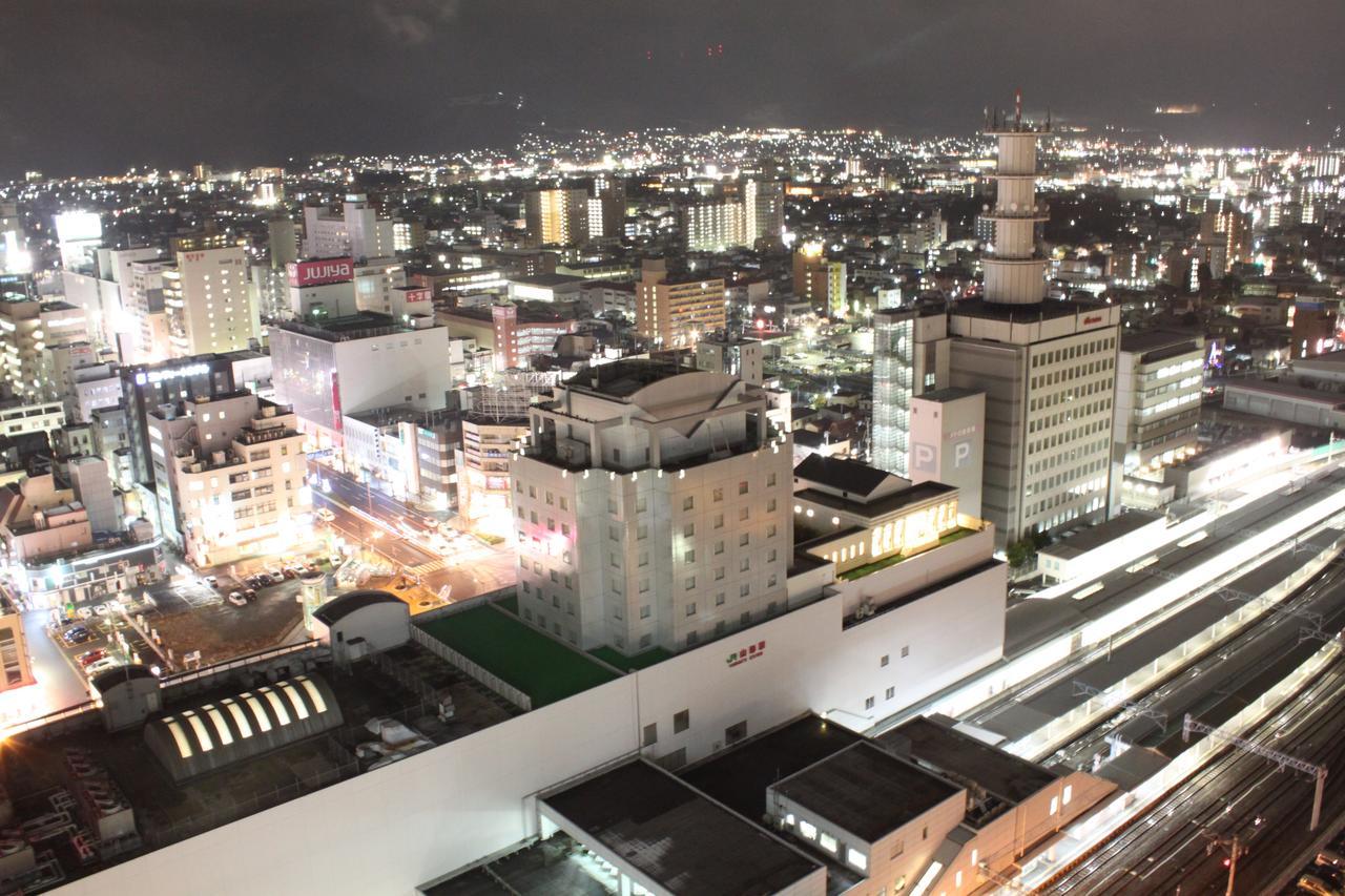 Yamagata Eki Nishiguchi Washington Hotel Exterior photo