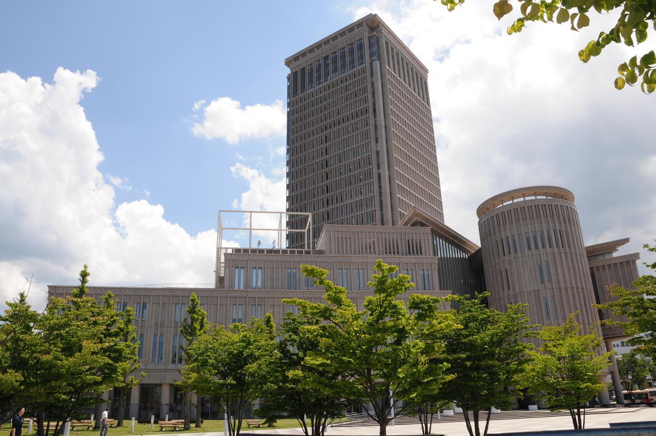 Yamagata Eki Nishiguchi Washington Hotel Exterior photo