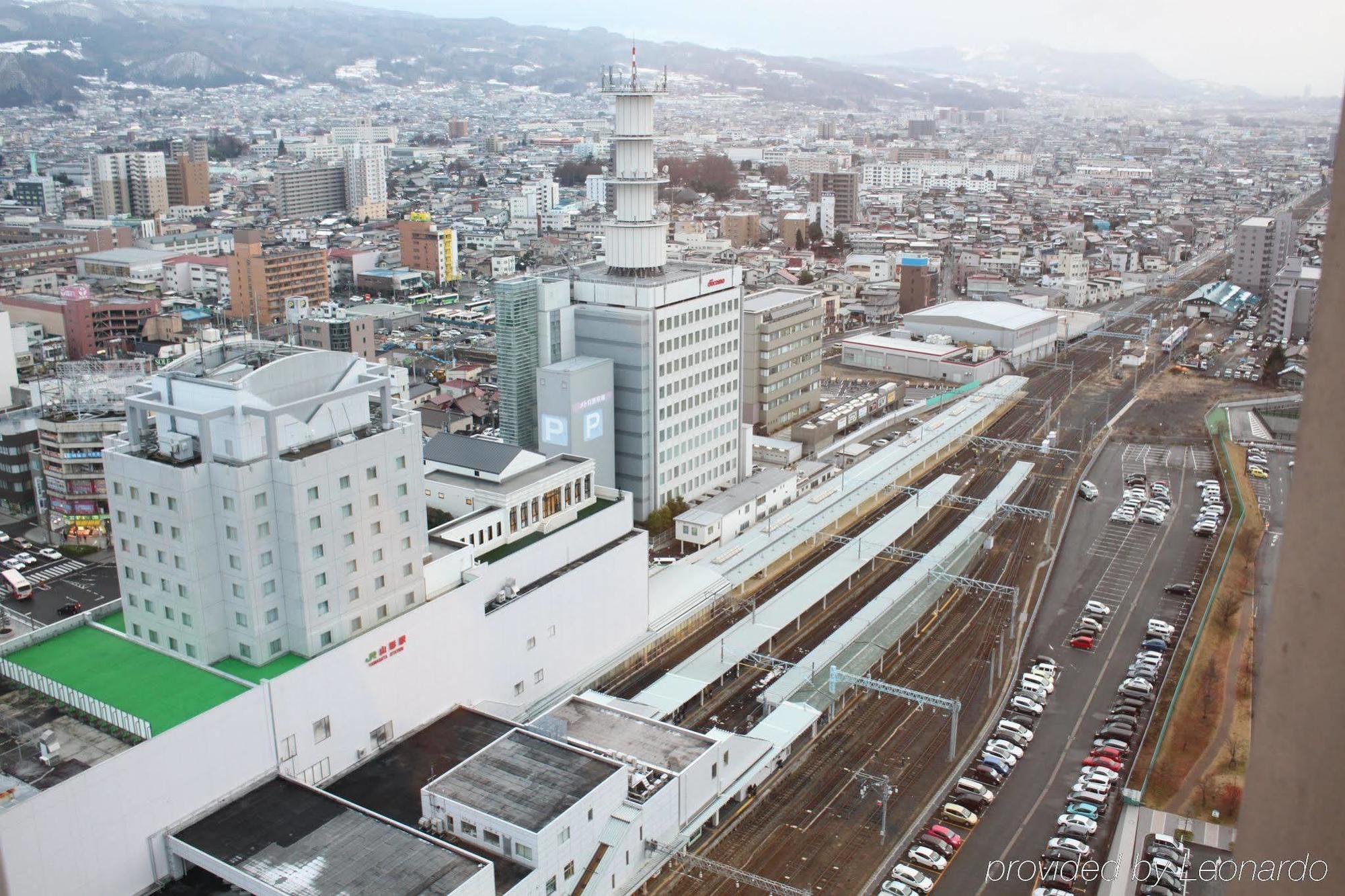 Yamagata Eki Nishiguchi Washington Hotel Exterior photo